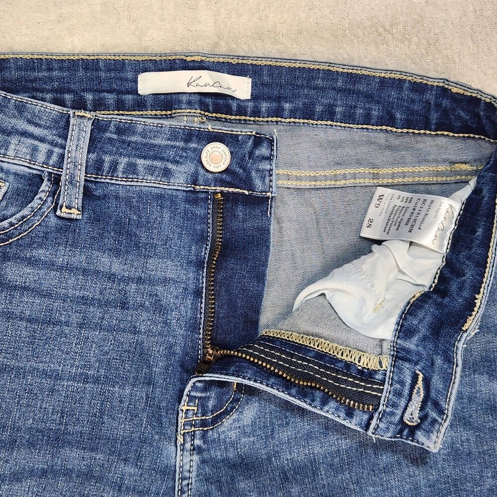 KanCan Mid Rise Skinny Jeans Size 9/28 Medium Wash KC11214CHM - Picture 5 of 10